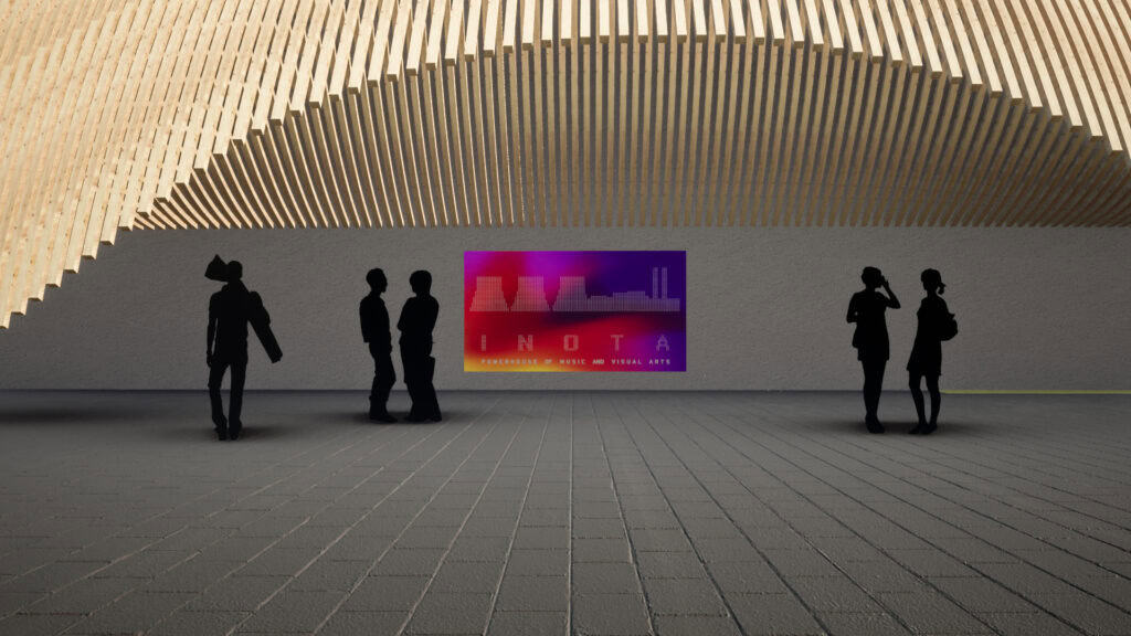 Modern építészeti design a Polygon Műteremben, Inota tervpályázat kiállítás.